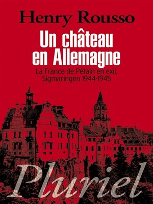 cover image of Un château en Allemagne